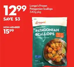 Longo's Frozen Patagonian Scallops offer