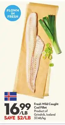 Longo's Fresh Wild Caught Cod Fillet offer