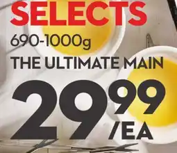 Longo's SELECTS THE ULTIMATE MAIN offer