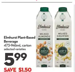 Longo's Plant-Based Beverage offer