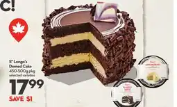 Longo's 5 Longo's Domed Cake offer