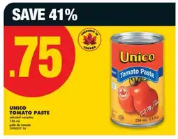 No Frills UNICO TOMATO PASTE, 156 ML offer