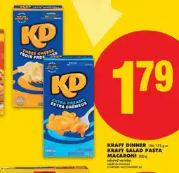 No Frills KRAFT DINNER 156/175 G OR KRAFT SALAD PASTA MACARONI 200 G offer