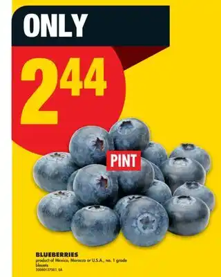 No Frills BLUEBERRIES offer