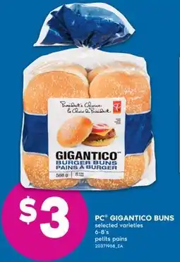 No Frills PC GIGANTICO BUNS, 6-8'S offer