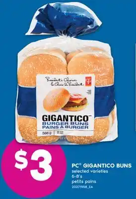 No Frills PC GIGANTICO BUNS, 6-8'S offer