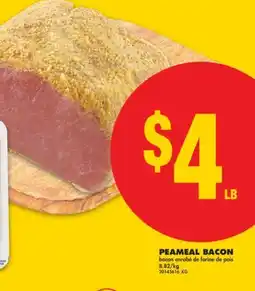 No Frills PEAMEAL BACON offer
