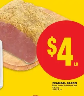 No Frills PEAMEAL BACON offer