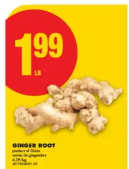 No Frills GINGER ROOT offer