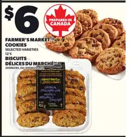 Independent Grocer FARMER'S MARKET COOKIES, 12'S offer