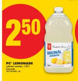 No Frills PC LEMONADE offer