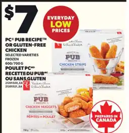 Independent Grocer PC PUB RECIPE OR GLUTEN-FREE CHICKEN, 600/700 G offer