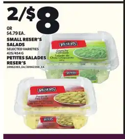 Independent Grocer SMALL RESER'S SALAD, 425/454 G offer