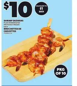 Independent Grocer SHRIMP SKEWERS offer