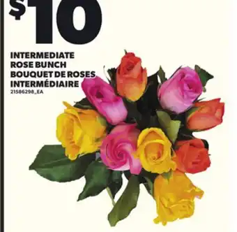 Independent Grocer INTERMEDIATE ROSE BUNCH offer