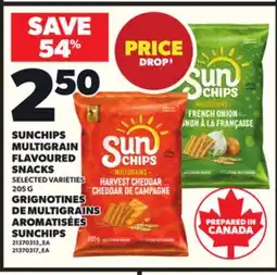 Independent Grocer SUNCHIPS MULTIGRAIN FLAVOURED SNACKS, 205 G offer