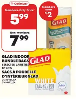 Independent Grocer GLAD INDOOR BUNDLE BAGS, 12-48'S offer