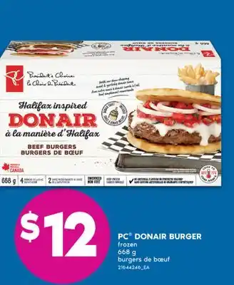 No Frills PC DONAIR BURGER, 668 G offer