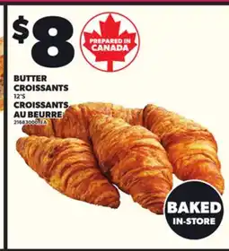 Independent Grocer BUTTER CROISSANTS, 12'S offer