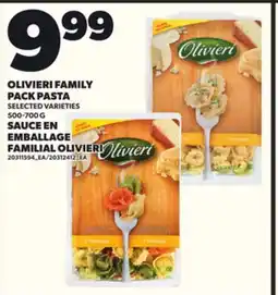 Independent Grocer OLIVIERI FAMILY PACK PASTA, 500-700 G offer