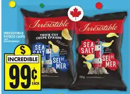Food Basics IRRESISTIBLE POTATO CHIPS offer