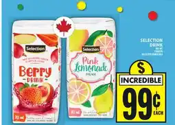Food Basics SELECTION DRINK offer