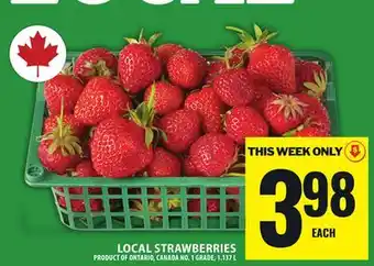 Food Basics LOCAL STRAWBERRIES offer
