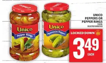 Food Basics UNICO PEPPERS OR PEPPER RINGS offer