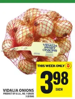 Food Basics VIDALIA ONIONS offer