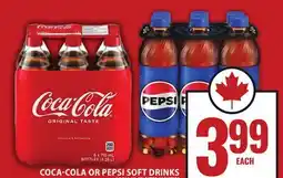 Food Basics COCA-COLA OR PEPSI SOFT DRINKS offer