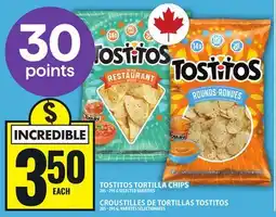 Food Basics TOSTITOS TORTILLA CHIPS offer