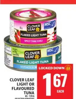 Food Basics CLOVER LEAF LIGHT OR FLAVOURED TUNA offer