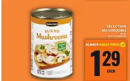 Food Basics SELECTION MUSHROOMS offer