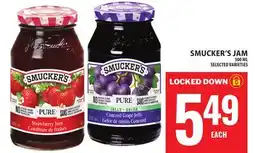 Food Basics SMUCKER'S JAM offer