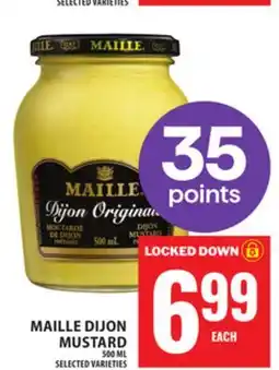 Food Basics MAILLE DIJON MUSTARD offer