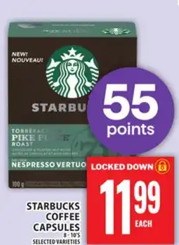 Food Basics STARBUCKS COFFEE CAPSULES offer