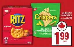 Food Basics CHRISTIE CRACKERS offer