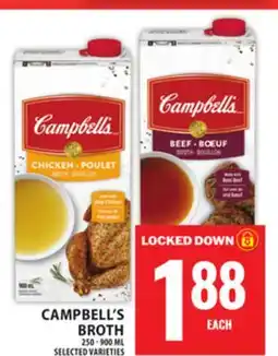 Food Basics CAMPBELL'S BROTH offer
