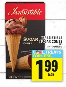 Food Basics IRRESISTIBLE SUGAR CONES offer