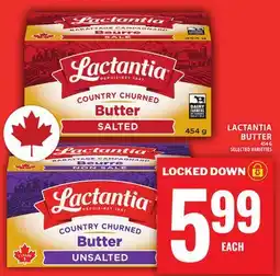 Food Basics LACTANTIA BUTTER offer