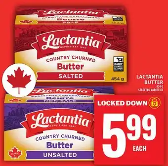 Food Basics LACTANTIA BUTTER offer