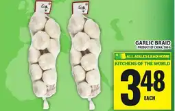 Food Basics GARLIC BRAID offer