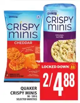 Food Basics QUAKER CRISPY MINIS offer