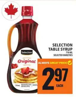 Food Basics SELECTION TABLE SYRUP offer