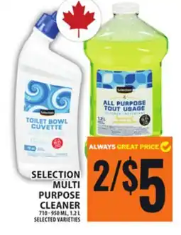 Food Basics SELECTION MULTI PURPOSE CLEANER offer