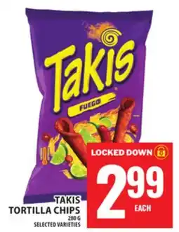 Food Basics TAKIS TORTILLA CHIPS offer