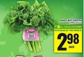 Food Basics ANDY BOY RAPINI offer