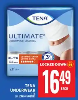 Food Basics TENA UNDERWEAR offer