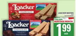 Food Basics LOACKER WAFERS offer