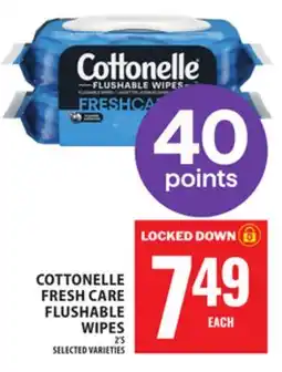 Food Basics COTTONELLE FRESH CARE FLUSHABLE WIPES offer